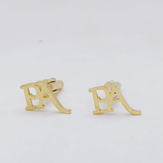 PA Double Initial Cufflinks