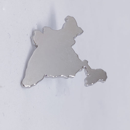 India Map Lapel Pin