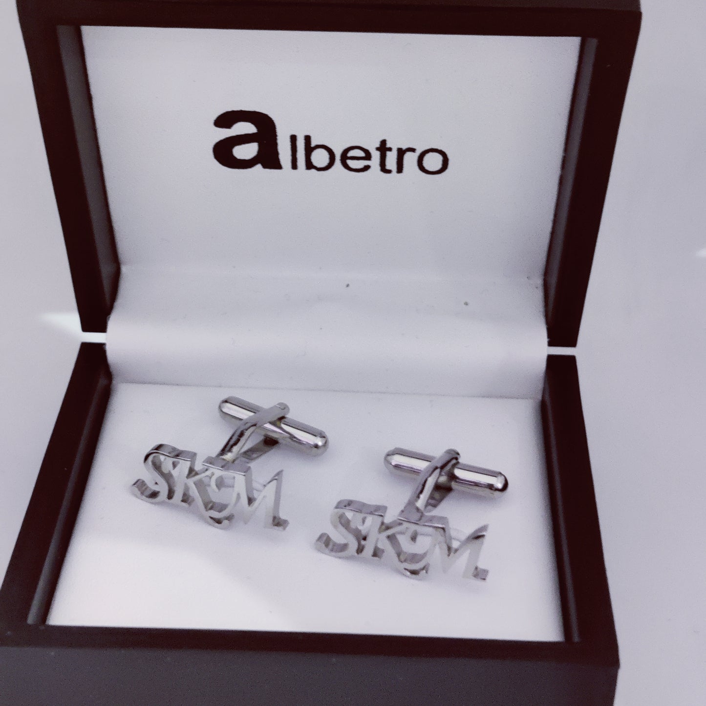 SKM Triple Initials Cufflinks