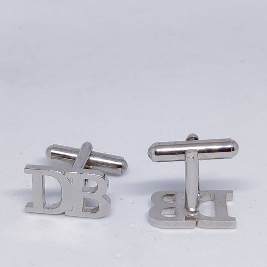 DB Double Initial Cufflinks