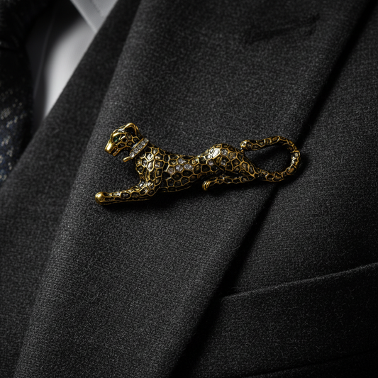 Royal Panther Luxe Brooch