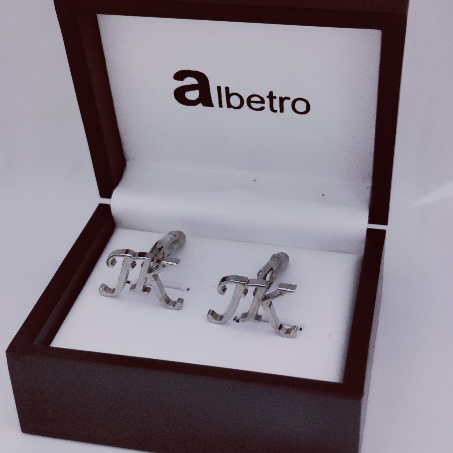 JK Double Initial Cufflinks