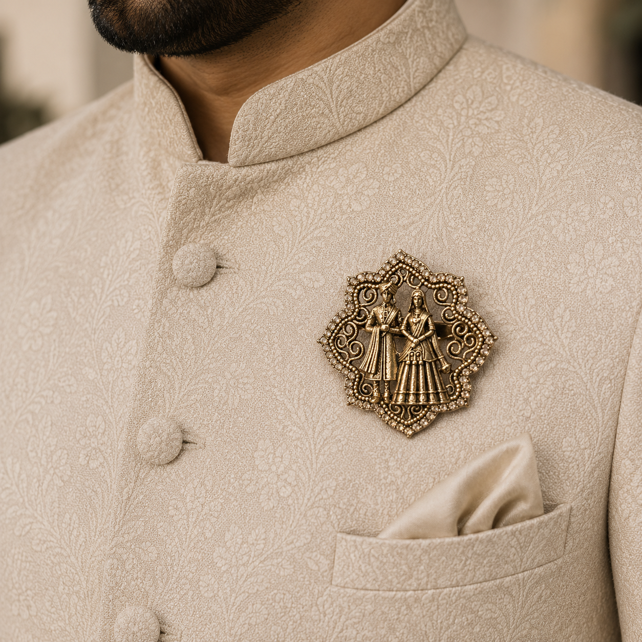 Vivah Brooch