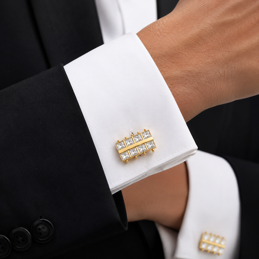 Mani Grid Cufflinks