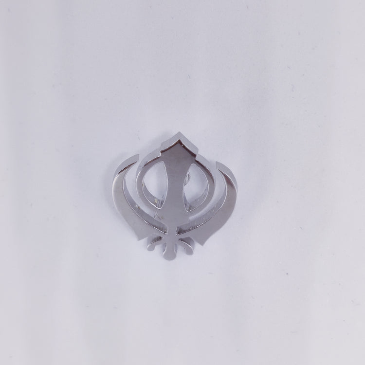 Holy Symbol Khanda Lapel Pin
