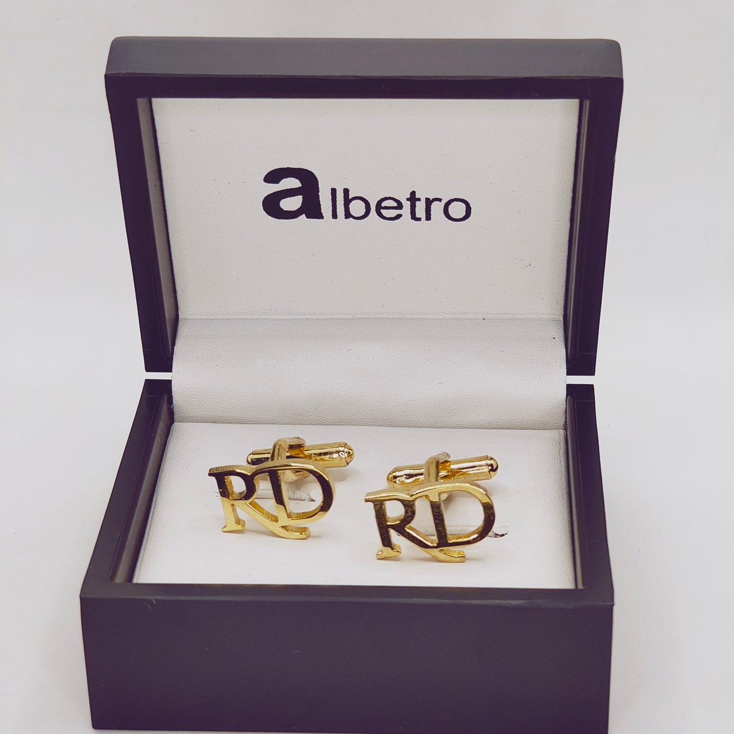 RD Double Initial Cufflinks