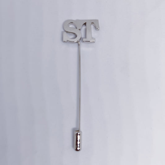 ST Double initial Lapel Pin