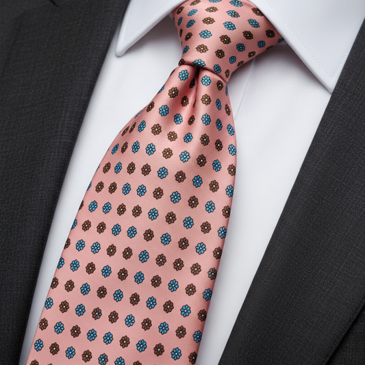 Blush Blossom Premium Necktie