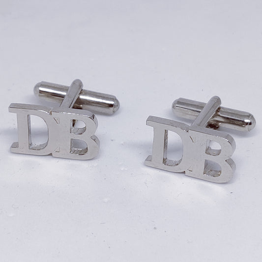 DB Double Initial Cufflinks