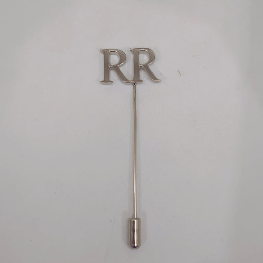 RR Double Initial Lapel Pin