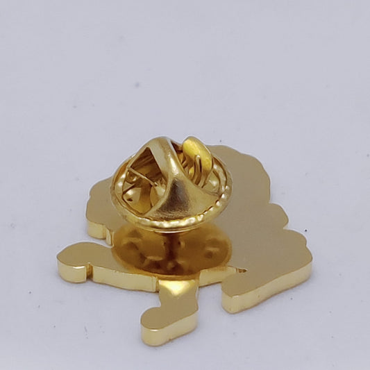 Flying Lion Brooch