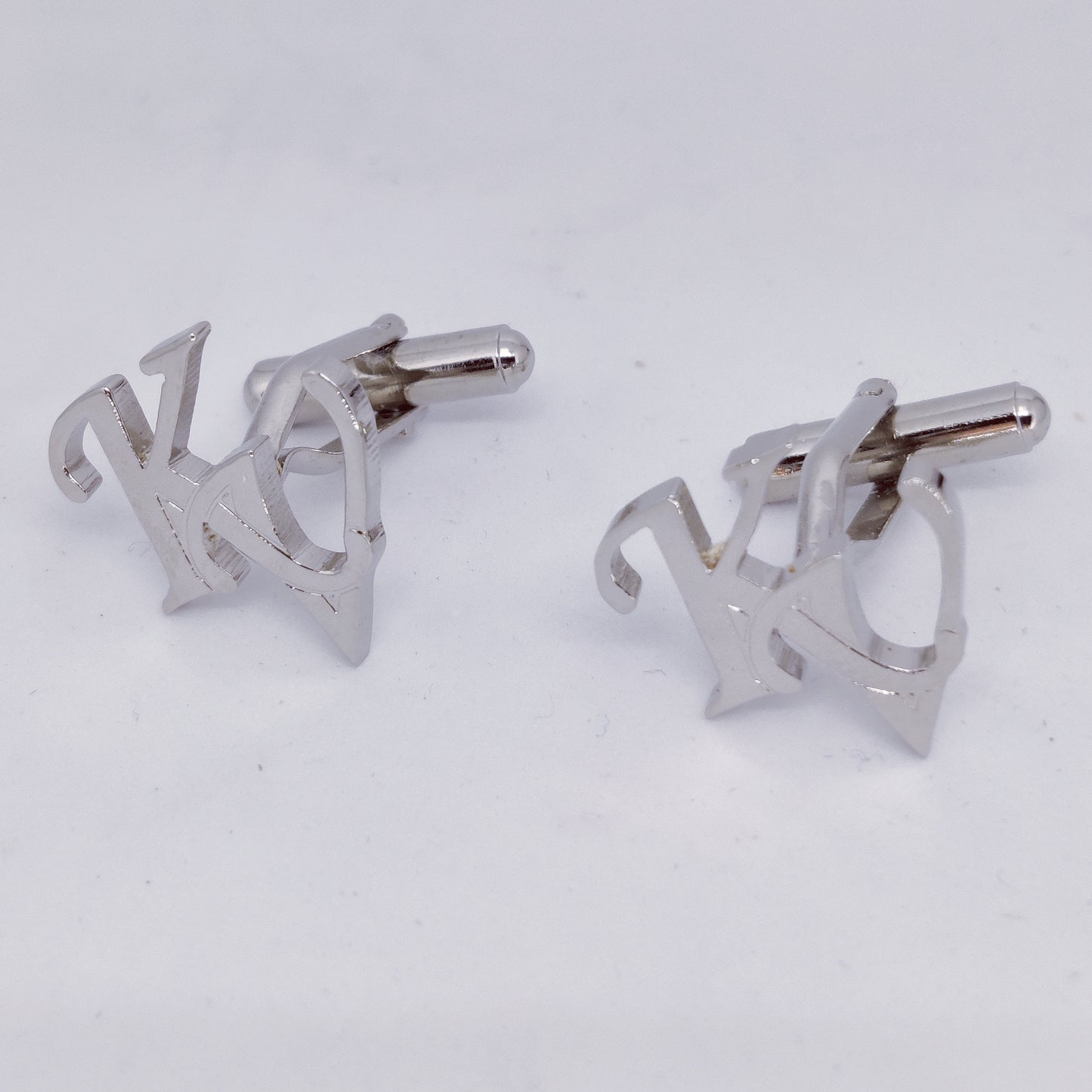 KV Double Initial Cufflinks