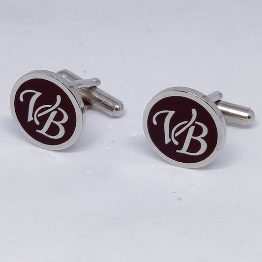 VB Initial Monogram Cufflinks