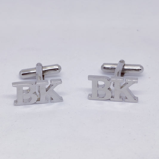 BK Double Initial Cufflinks