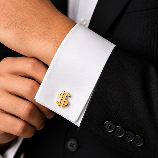 Dollar Sign Cufflinks