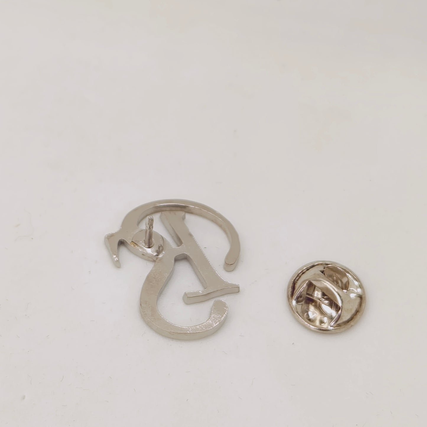 PS Double Initial Lapel Pin