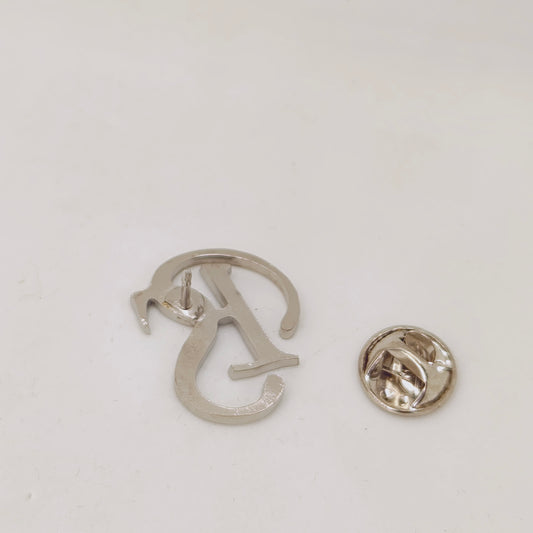PS Double Initial Lapel Pin