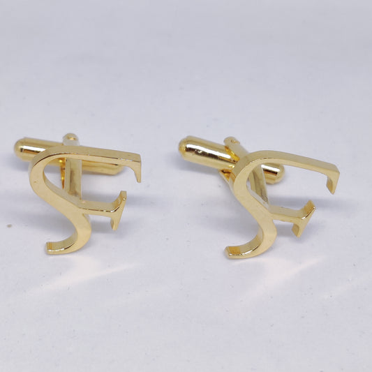 SF Double Initial Cufflinks