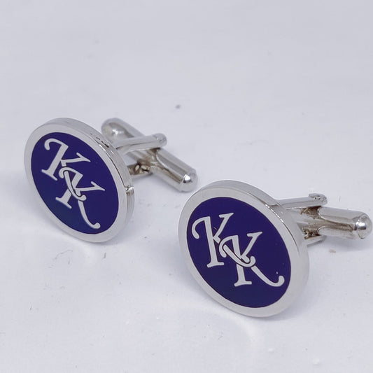 KK Initial Monogram Cufflinks