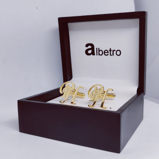 PH Double Initial Cufflinks