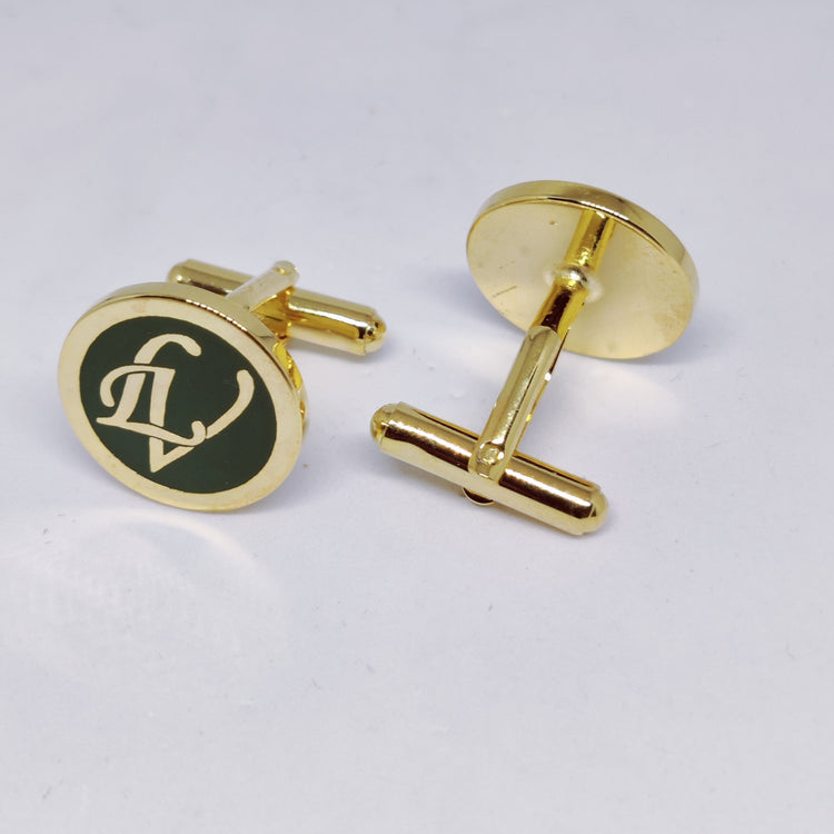 LV Initial Monogram Cufflinks