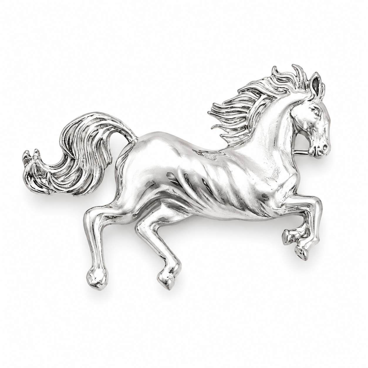 Uchchaihshravas Silver Brooch