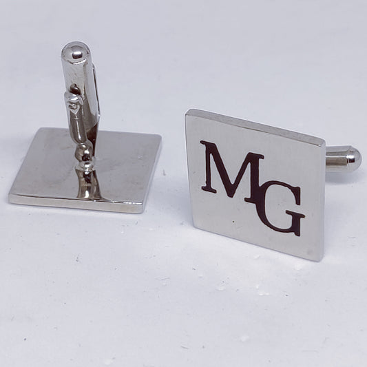MG Engraved Cufflinks