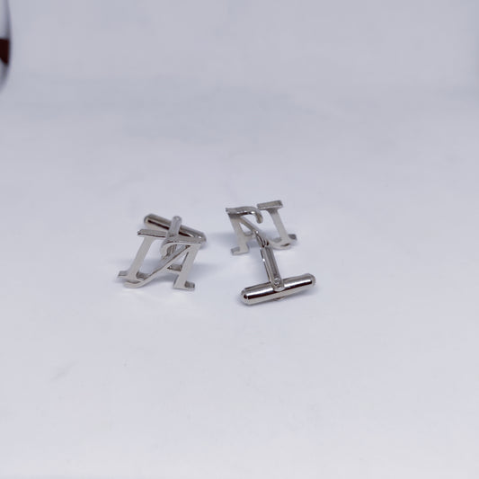 IA Double Initial Cufflinks
