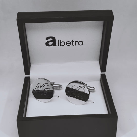 AG Engraved Cufflinks