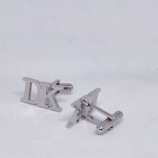 DK Double Initial Cufflinks