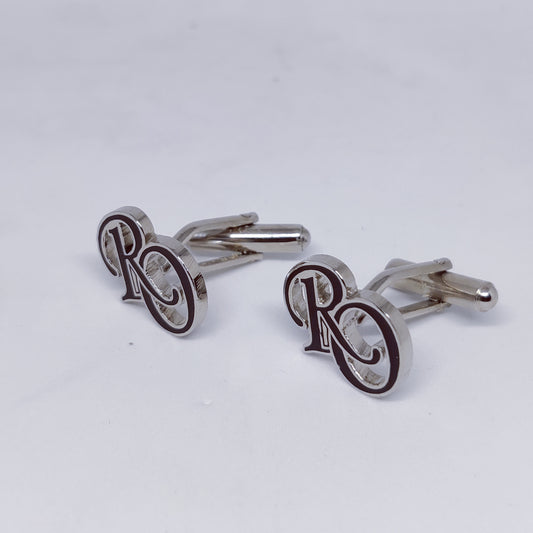 RO Initial Monogram Cufflinks