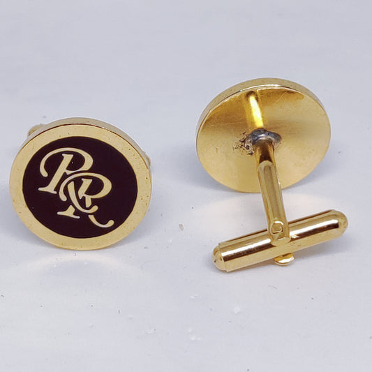 RR Initial Monogram Cufflinks