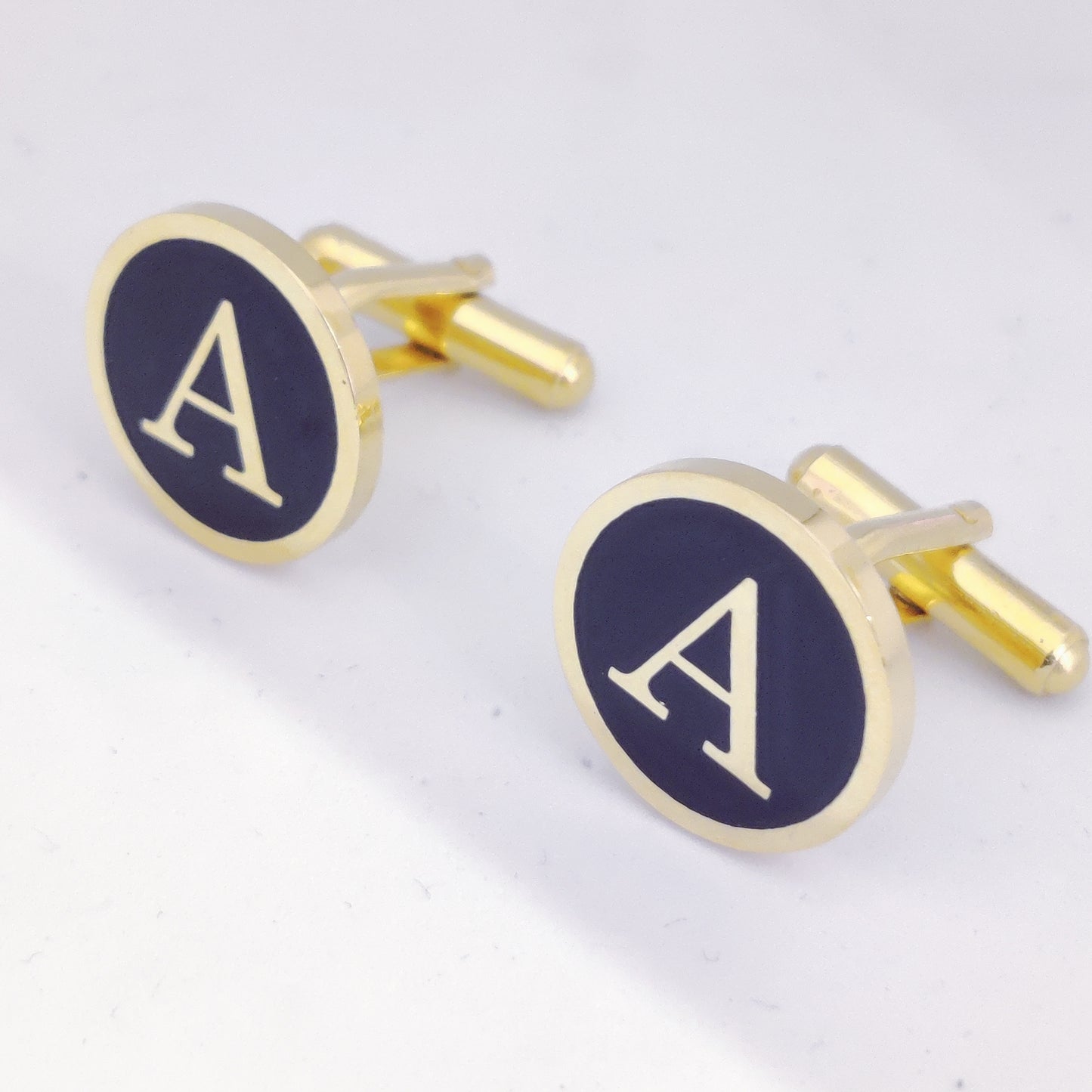 Initial A Monogram Cufflinks
