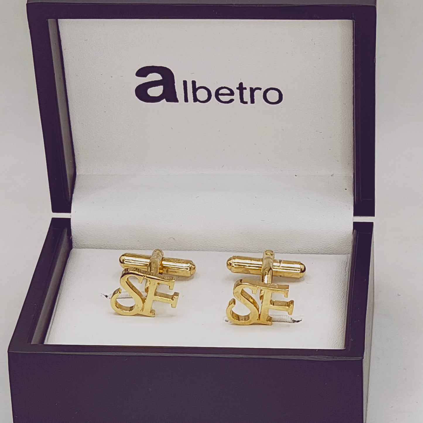 SF Double Initial Cufflinks