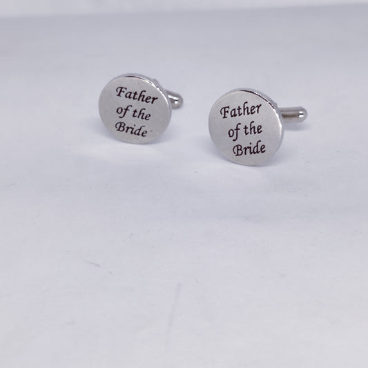 Father of the Bride Cufflinks