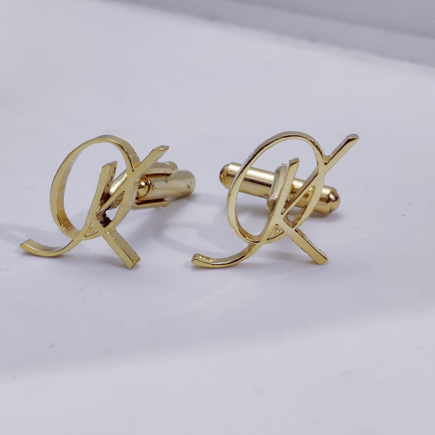 OK Double Initial Cufflinks