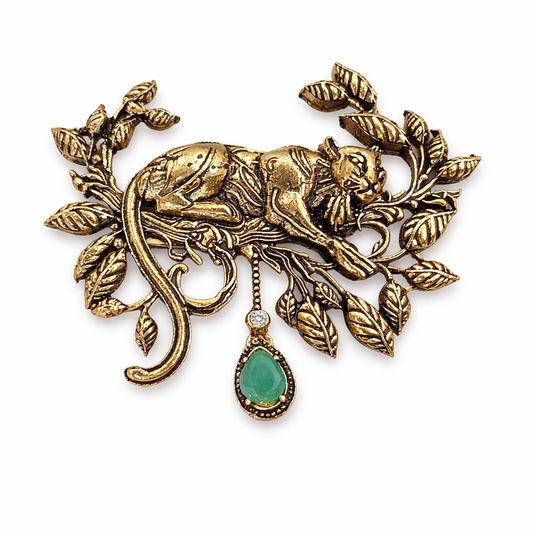 Majestic Panther Statement Brooch