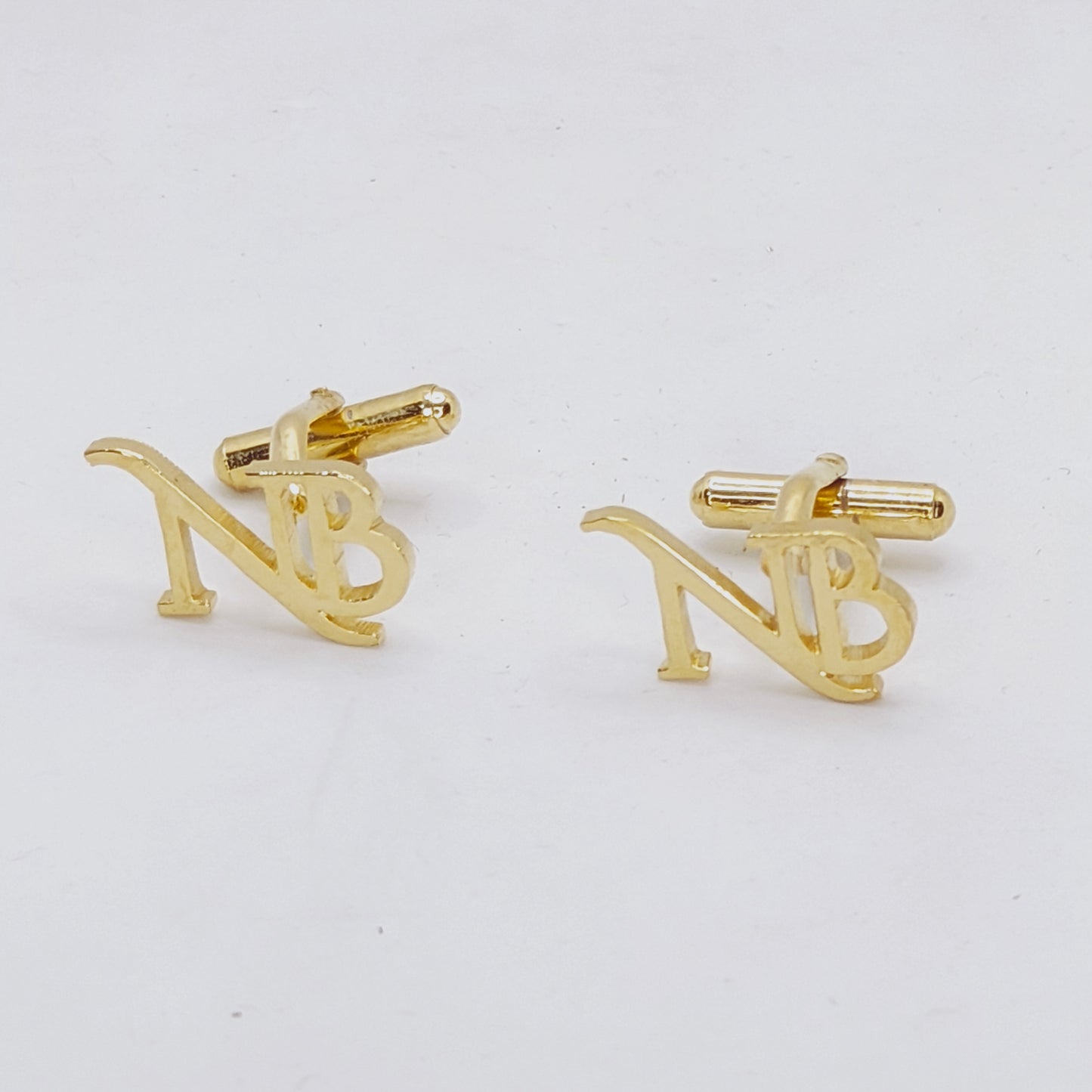 NB Double Initial Cufflinks
