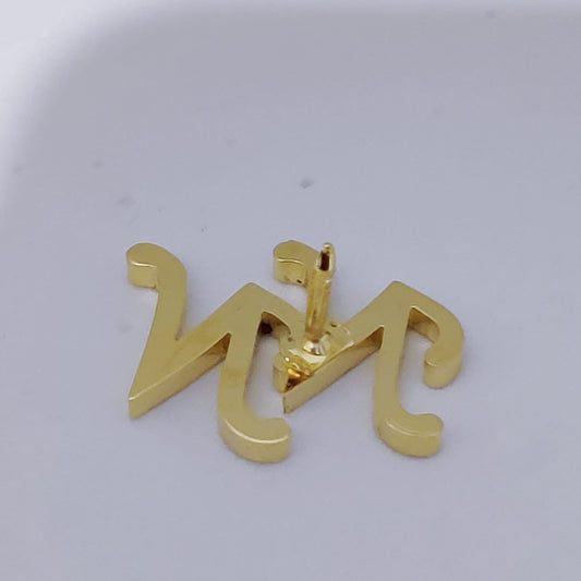 NN Double Initial Lapel Pin