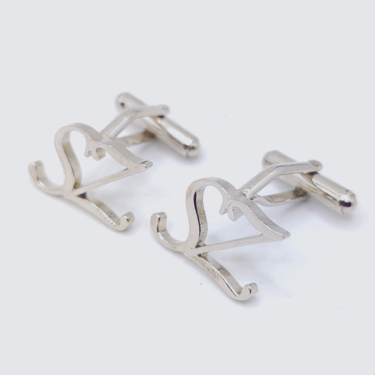 SZ Double Initial Cufflinks