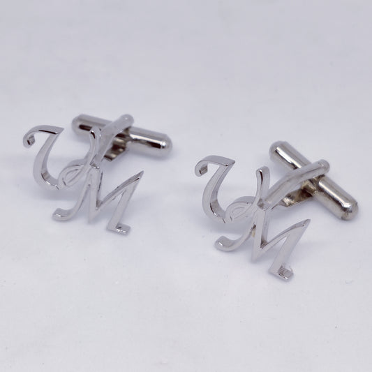 UM double initial cufflinks