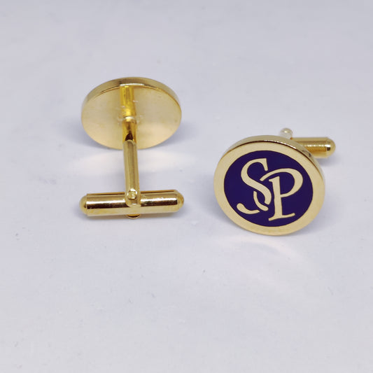 SP Initial Monogram Cufflinks