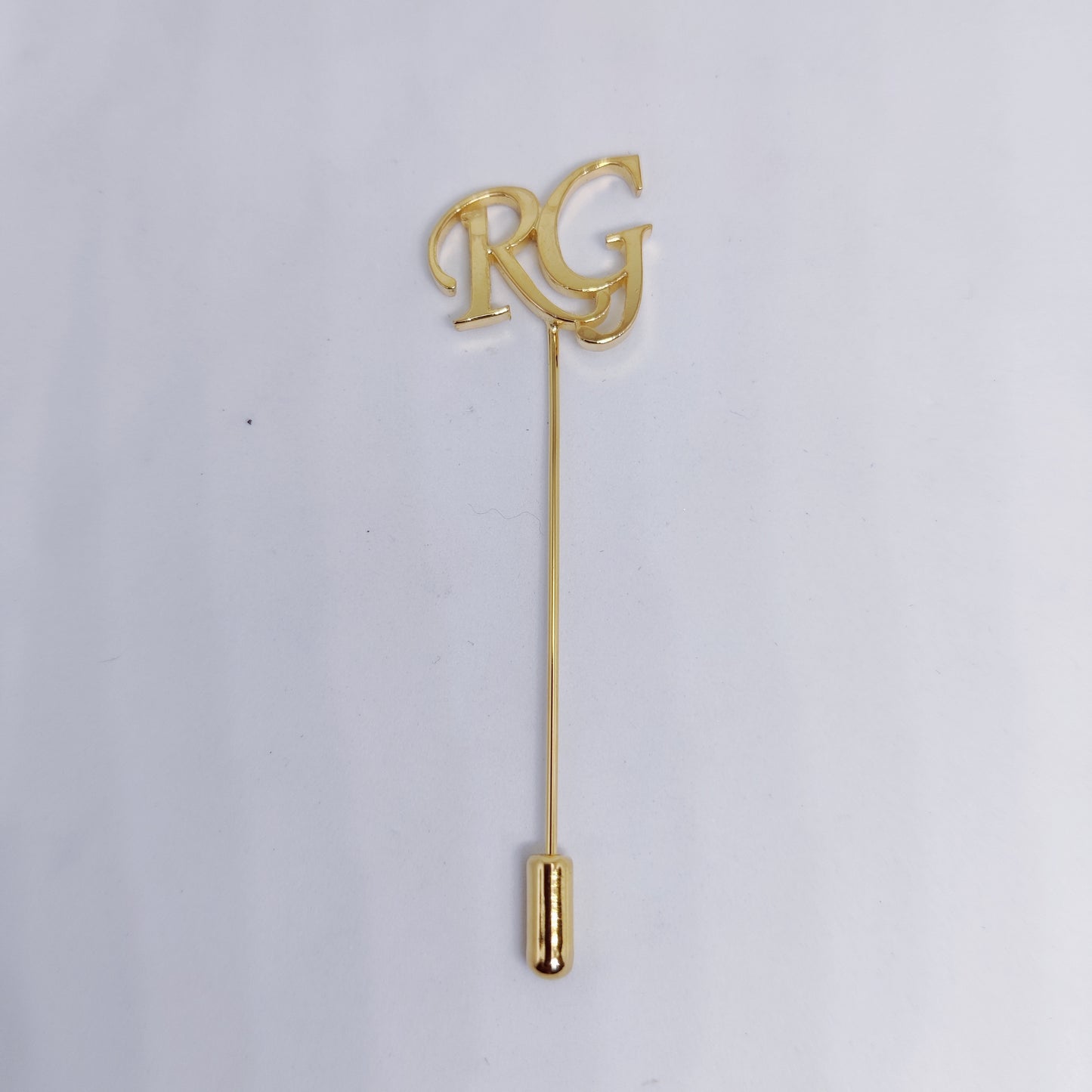 RG Double Initial Lapel Pin