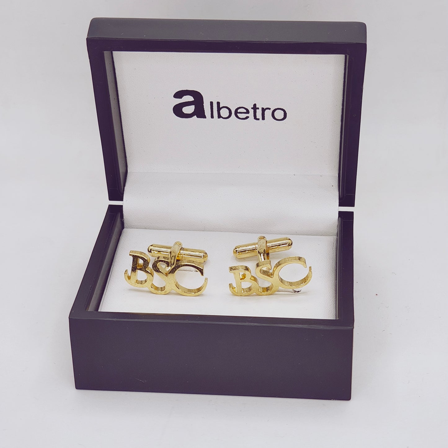 BSC Triple Initials Cufflinks