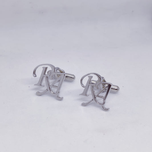 RA Double Initial Cufflinks