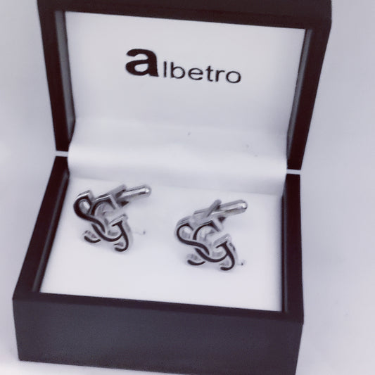 SG Initial Monogram Cufflinks