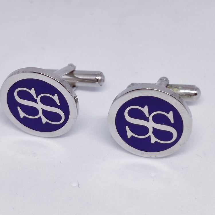 SS Initial Monogram Cufflinks