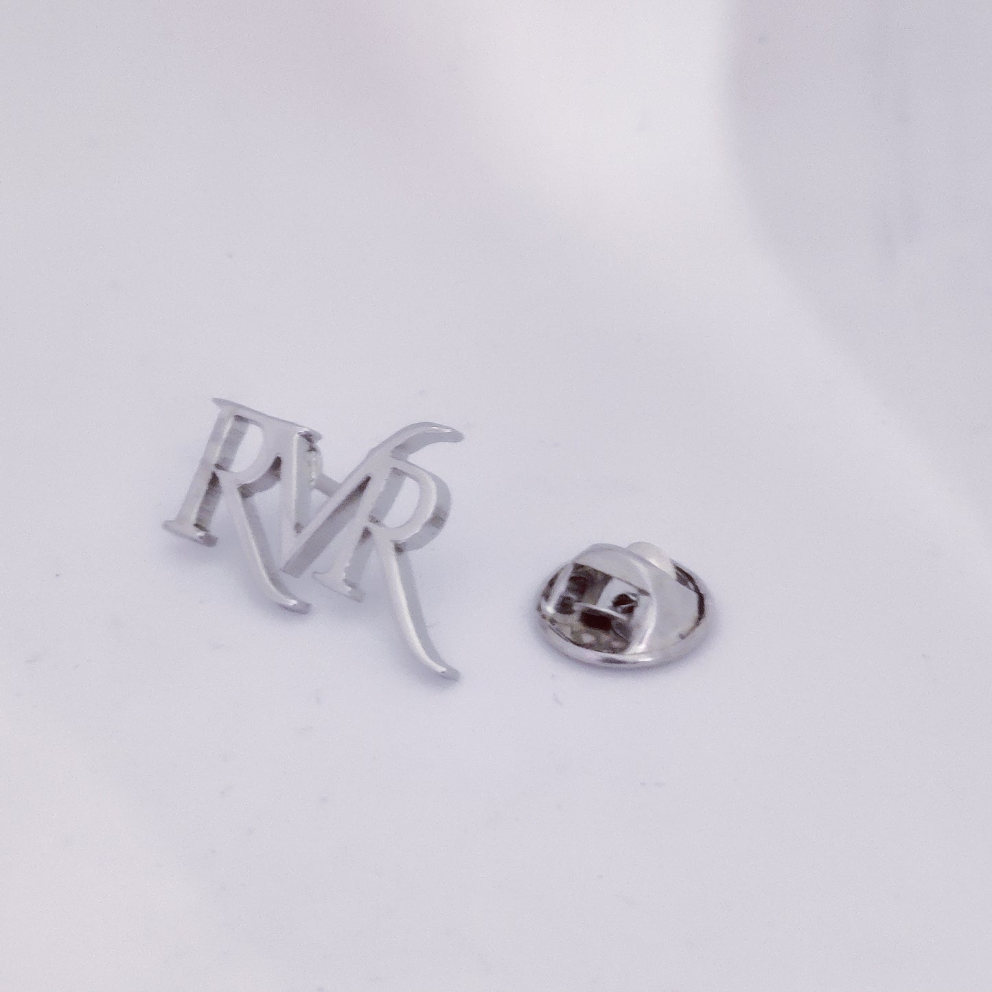 RVR Triple Initials lapel pin