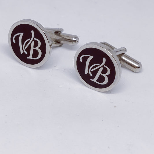 VB Initial Monogram Cufflinks