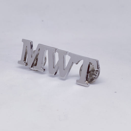 MWT Initial Brooch